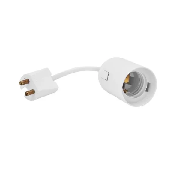 lampsladdar.se Lampupphäng E27 SKX vit