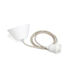 lampsladdar.se Lampupphäng textil, ljusbeige TT-2110 2m
