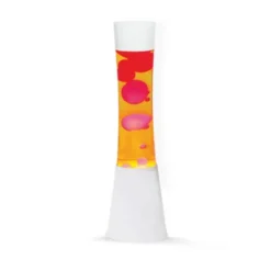 Barn itotal Lavalampa 40 cm gul/röd vit bas