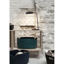 Muuto Leaf bordslampa, svart 41,5cm
