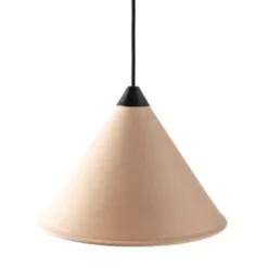 Cuero Design Leather Cone Namibia Taklampa Crude Nature 65 cm