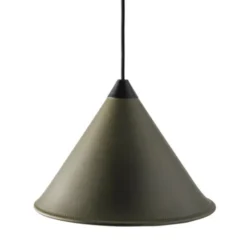 Cuero Design Leather Cone Namibia Taklampa Grass Green 65 cm