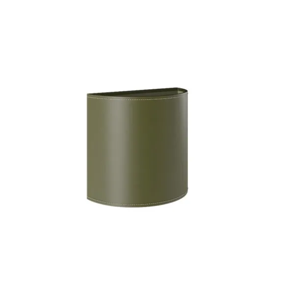 Cuero Design Leather Vägglampa 20 cm Grass Green