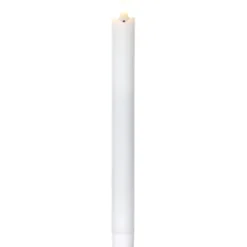 Star Trading LED Antikljus 4-pack Flamme Rustic Vit 28,5cm