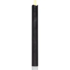 Star Trading LED Antikljus 2-pack Flamme Rustic Svart 25cm