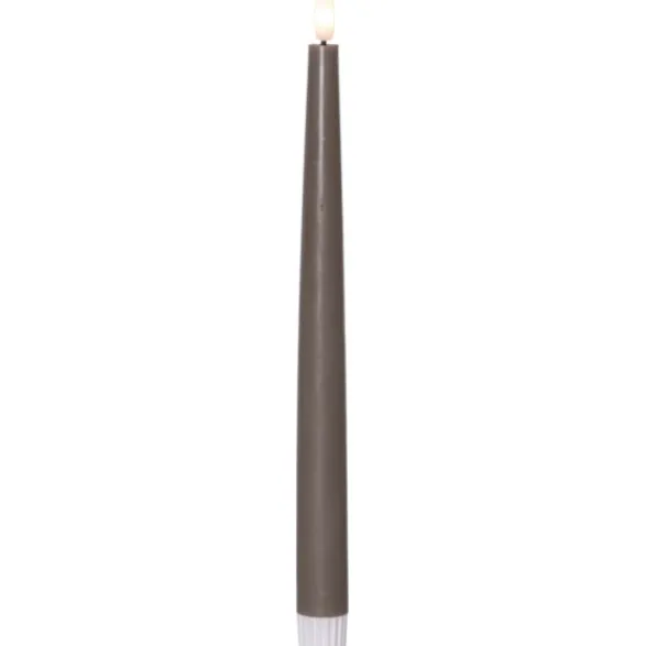 Star Trading LED Antikljus 2-pack Flamme Slim Mullvad 28,5cm
