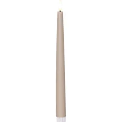 Star Trading LED Antikljus 2-pack Flamme Slim Beige 28,5cm
