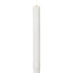 Star Trading LED Antikljus 2-pack Flamme Stripe Vit 25cm