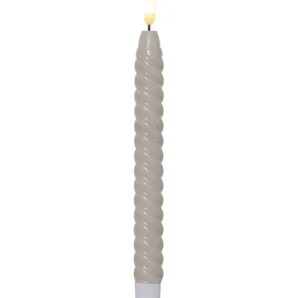 Star Trading Led Antikljus 2-Pack Flamme Swirl, Beige