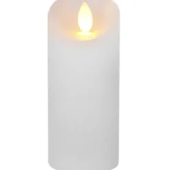 Star Trading LED Blockljus Glow Vit 12,5cm
