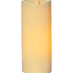 Star Trading LED Blockljus Grande Beige 31 cm
