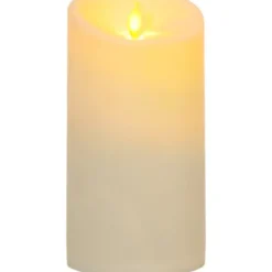 Star Trading LED Blockljus M-Twinkle Elfenben 17,5cm