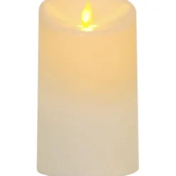 Star Trading LED Blockljus M-Twinkle Elfenben 15cm