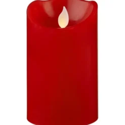 Star Trading LED Blockljus M-Twinkle Röd 12,5cm