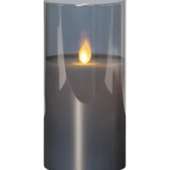 Star Trading LED Blockljus M-Twinkle Svart 15cm