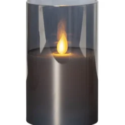 Star Trading LED Blockljus M-Twinkle Svart 12,5cm