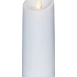 Star Trading LED Blockljus M-Twinkle Vit 17,5cm