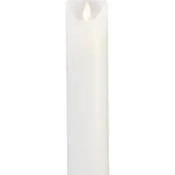 Star Trading LED Blockljus M-Twinkle Vit 20cm