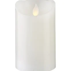 Star Trading LED Blockljus M-Twinkle Vit 12,5cm