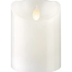Star Trading LED Blockljus M-Twinkle Vit 10cm