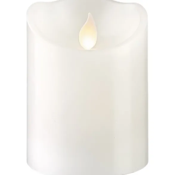 Star Trading LED Blockljus M-Twinkle Vit 10cm