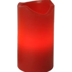 Star Trading LED Blockljus 4-pack Advent Röd 10cm