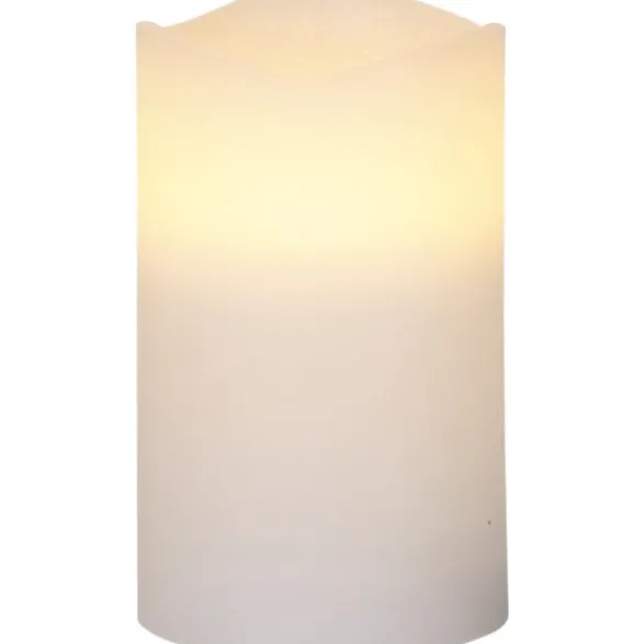 Star Trading LED Blockljus 4-pack May Vit 12,5cm