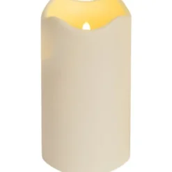 Star Trading LED Blockljus Paul Beige 18 cm