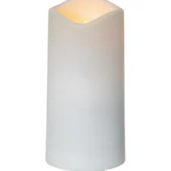 Star Trading LED Blockljus Serene Vit 10cm