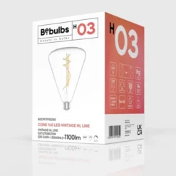 Creative cables LED-lampa Clear 10W E27 cone dimbar