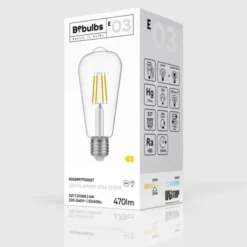 Creative cables LED-lampa Clear 4W E27 edison