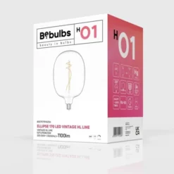 Creative cables LED-lampa Clear 10W E27 ellipse dimbar