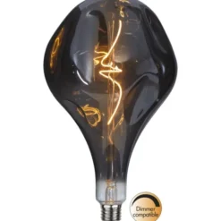 Star Trading LED-lampa E27 A165 Industrial Vintage, 3.8W dimbar