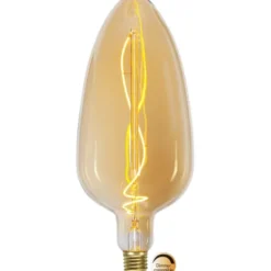 Star Trading LED-lampa E27 C125 Industrial Vintage, 3.3W dimbar