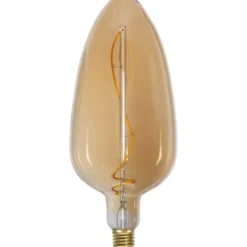 Star Trading LED-lampa E27 C125 Industrial Vintage, 3.3W dimbar