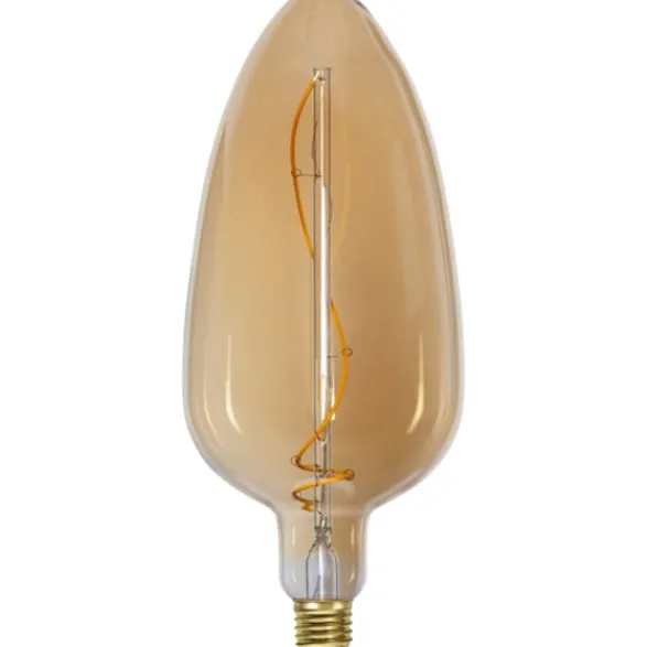 Star Trading LED-lampa E27 C125 Industrial Vintage, 3.3W dimbar