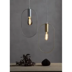 Star Trading LED-lampa E27 edison Decoled Spiral Smoke 2W dimbar