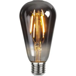 Star Trading LED-lampa E27 edison Plain Smoke, 1.8W
