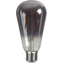 Star Trading LED-lampa E27 edison Plain Smoke, 1.8W