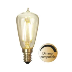 Star Trading LED-lampa E14 edison Soft Glow, 1.9W dimbar