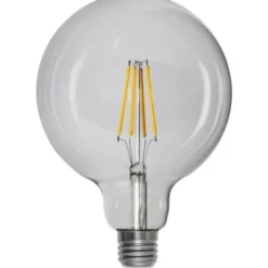 Star Trading LED-lampa E27 glob Clear, 7.5W(60W) dimbar