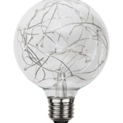 Star Trading LED-lampa E27 glob Decoled, 1.5W