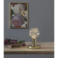Star Trading LED-lampa E27 glob Decoled, 1.5W