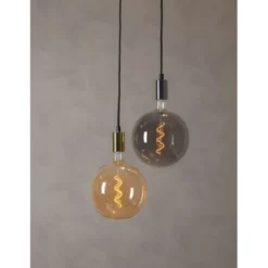 Star Trading LED-lampa E27 glob Industrial Vintage, 2.8W dimbar