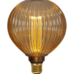 Star Trading LED-lampa E27 glob 125mm Decoled New Generation Classic, amber 1W
