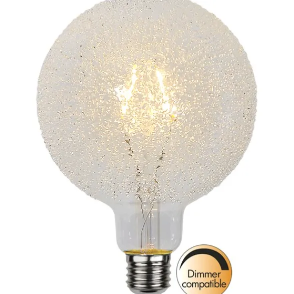 Star Trading LED-lampa E27 glob 125mm Decoled 1W dimbar