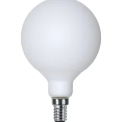 Star Trading LED-lampa E14 glob opal Double Coating, 1.5W dimbar