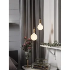 Star Trading LED-lampa E14 glob opal Double Coating, 1.5W dimbar
