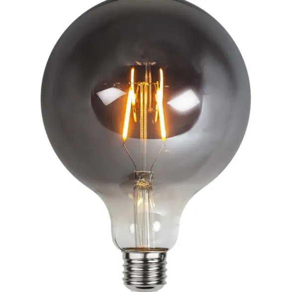 Star Trading LED-lampa E27 glob Plain Smoke, 1.8W