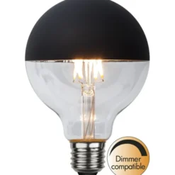 Star Trading LED-lampa E27 glob Top Coated, 2.8W(26W) dimbar